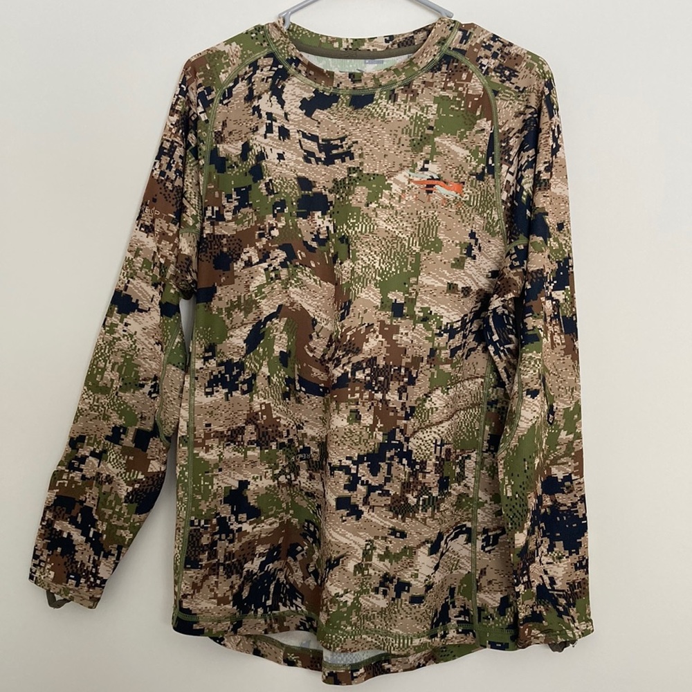Sitka Core Lightweight Crew LS Supalpine Large
